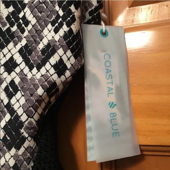 Coastal Blue One-Piece Swimsuit Size Small NWT - Picture 5 of 9